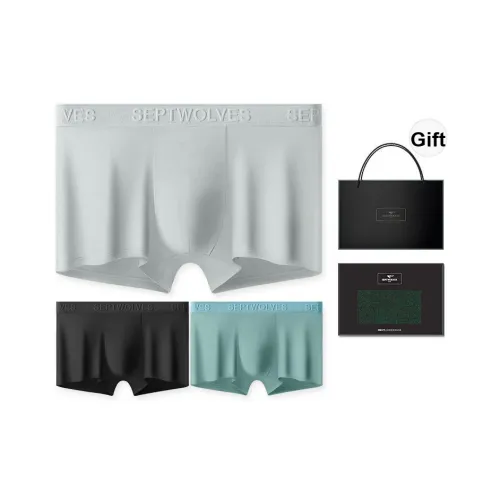 SEPTWOLVES Нижнее белье Мужская Сумка для покупок 3 упаковки