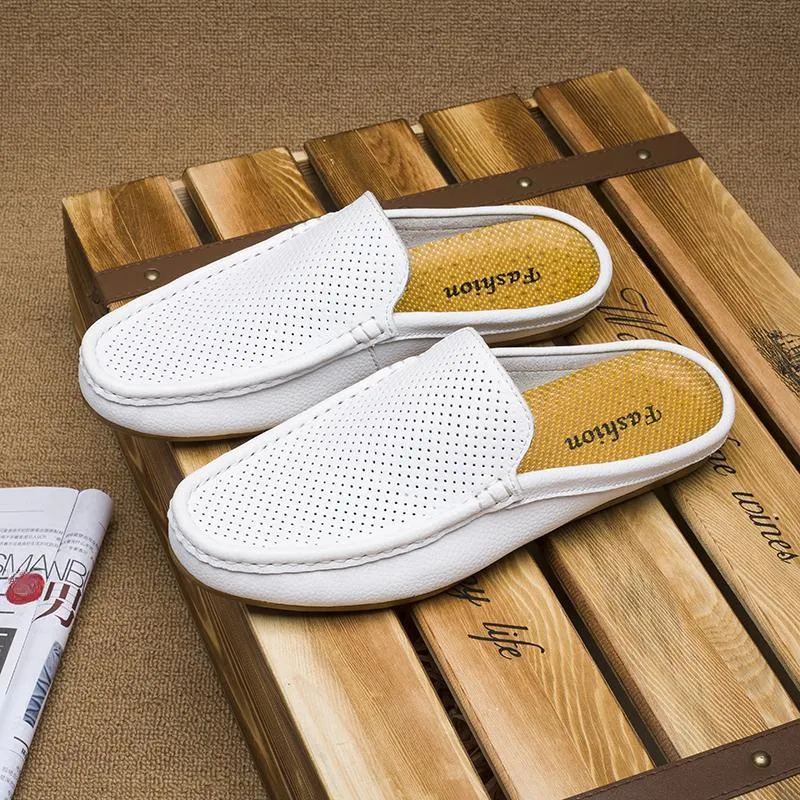 GESENLANG Abrasion Resistant Quick Dry Closed Toe Slippers Men's-2