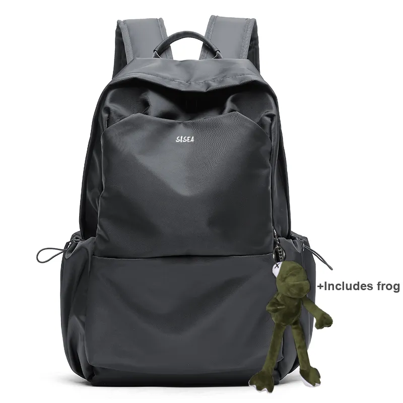 Sisea Fabric Backpack Travel Laptop Bag Regular Unisex Multicolor-140