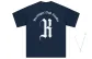 Navy Blue (with A Heart Necklace)