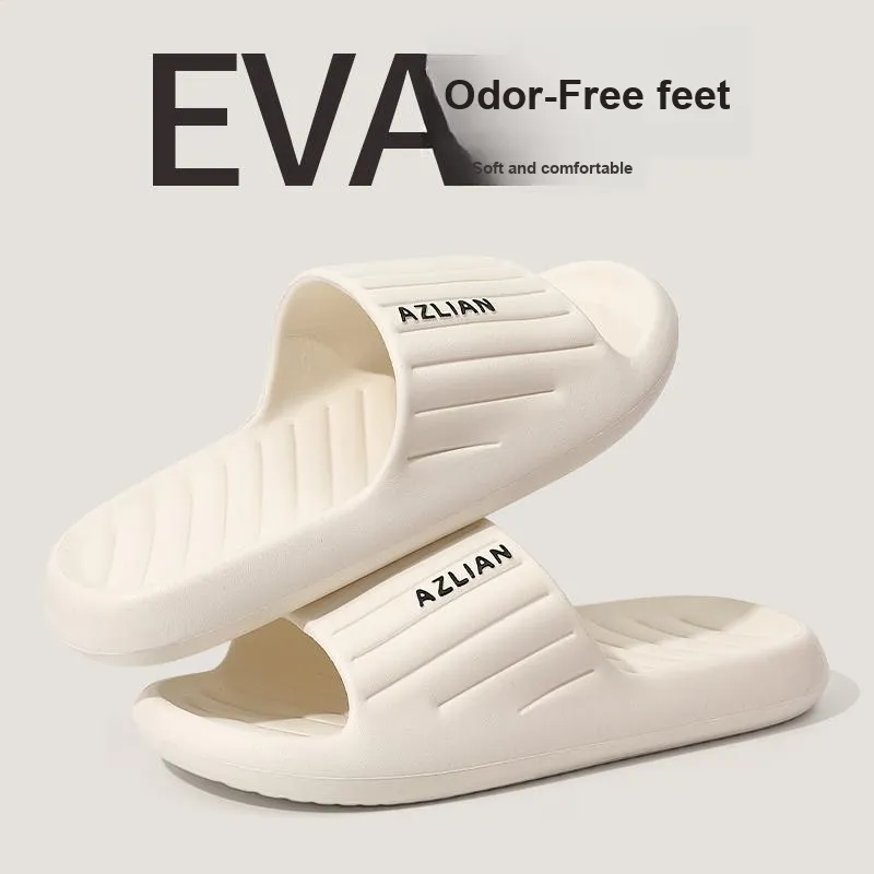 Foot Recreation Summer Squashy And Bouncy Feeling Soft Soled Indoor Bathroom Bathing Slip Resistant Home Slippers-10