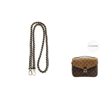 Ingenuity Handmade Pure Copper Bag Shoulder Strap Women's Multicolor