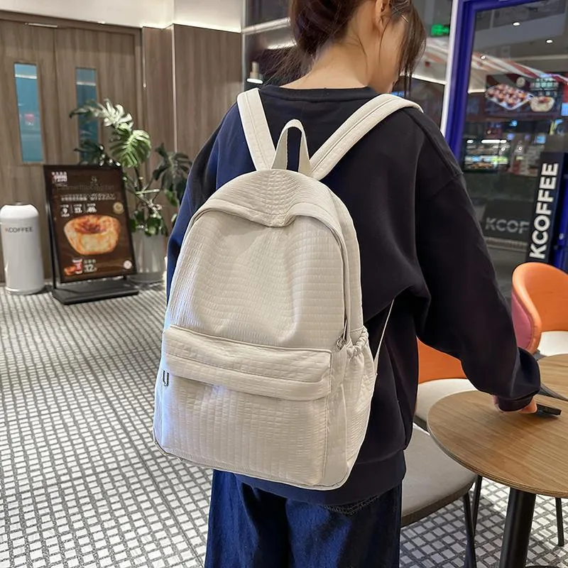 HCXK Nylon Backpack Unisex Multicolor-9