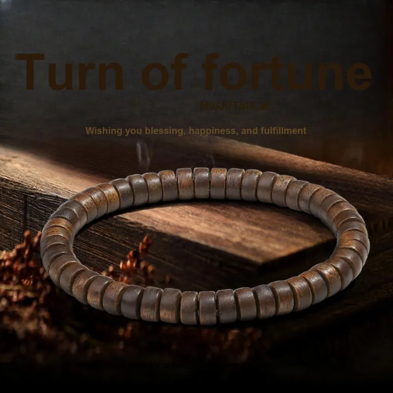 PUTUOSHANWENCHUANG Fragrance Agarwood Bracelets Unisex-1