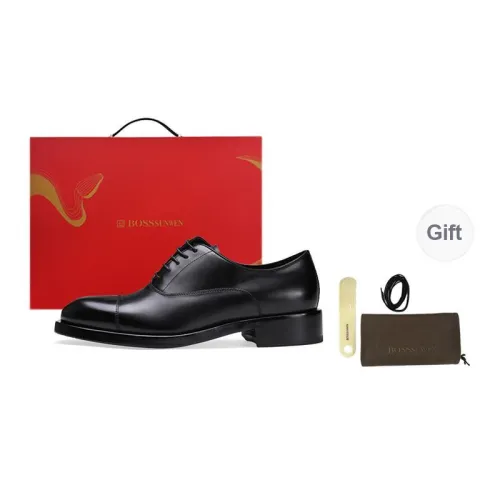 BOSSSUNWEN Dress Shoes Men's Black
