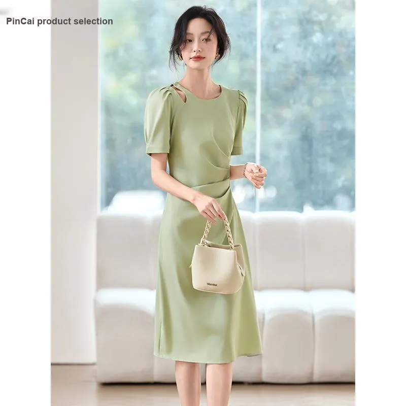 Taste The Color Short Sleeved Dress Women's-3