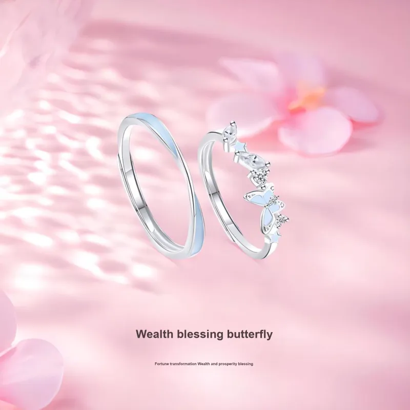 TRUE ME Sterling Silver Rings Unisex-2