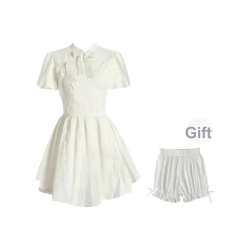 Yvetteclassic Короткое платье с короткими рукавами женское