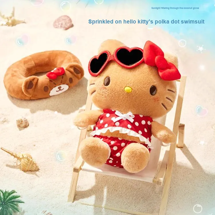 Sanrio Island Getaway Dolls Plush Pendant 12cm High-1
