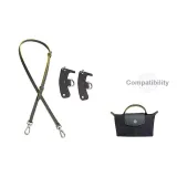(Gunmetal Gray) Shoulder Strap+[Perforated Free]Set