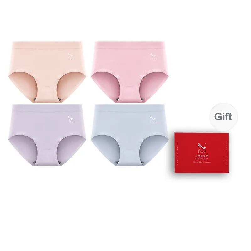 RED DRAGONFLY Underpants Women's Box 4 Pack-7