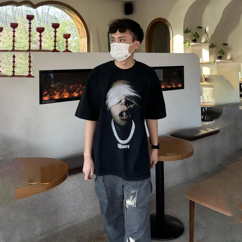 WKOOG T-Shirts Unisex Black-3