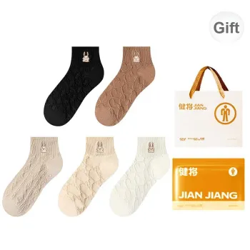 Master Mid Calf Socks Women's Box 5 Pack