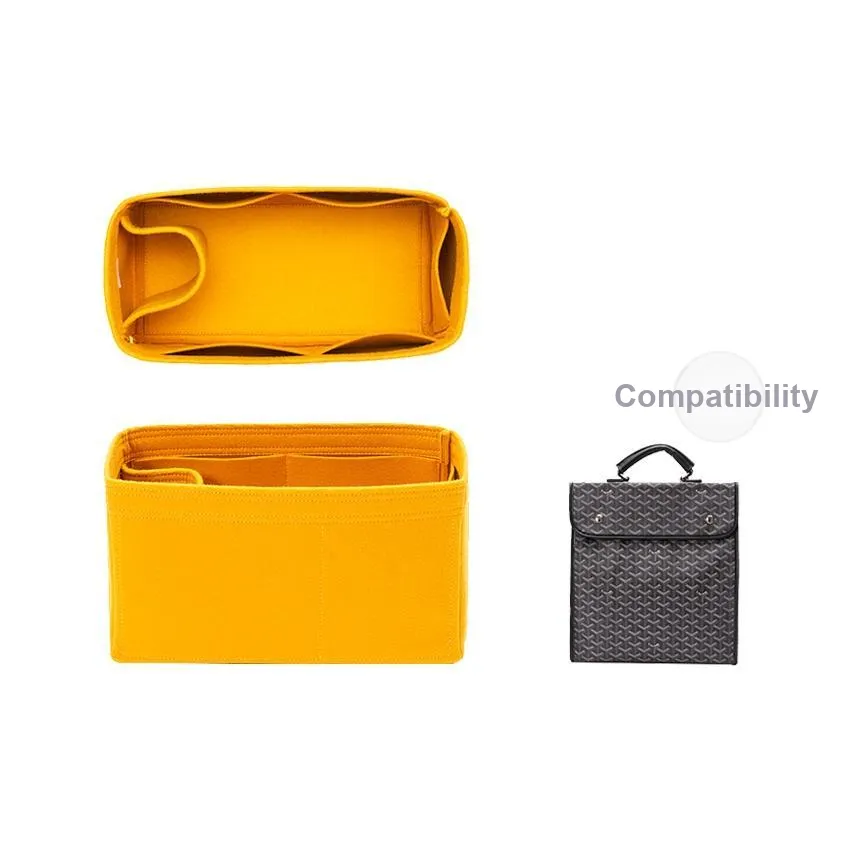 FANJI Шерстяной войлочный вкладыш для сумки аксессуар унисекс горчично-желтый