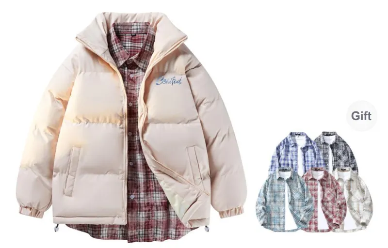 CSKS Puffer Jackets Unisex-35