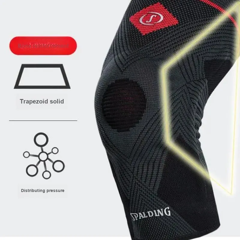 SPALDING Running Mountaineering Soccer Basketball Fitness Unisex Knee Pads-9
