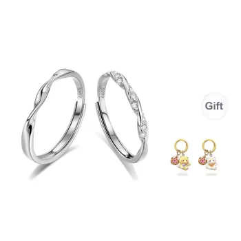 Shiban S999 Fine Silver Rings Unisex