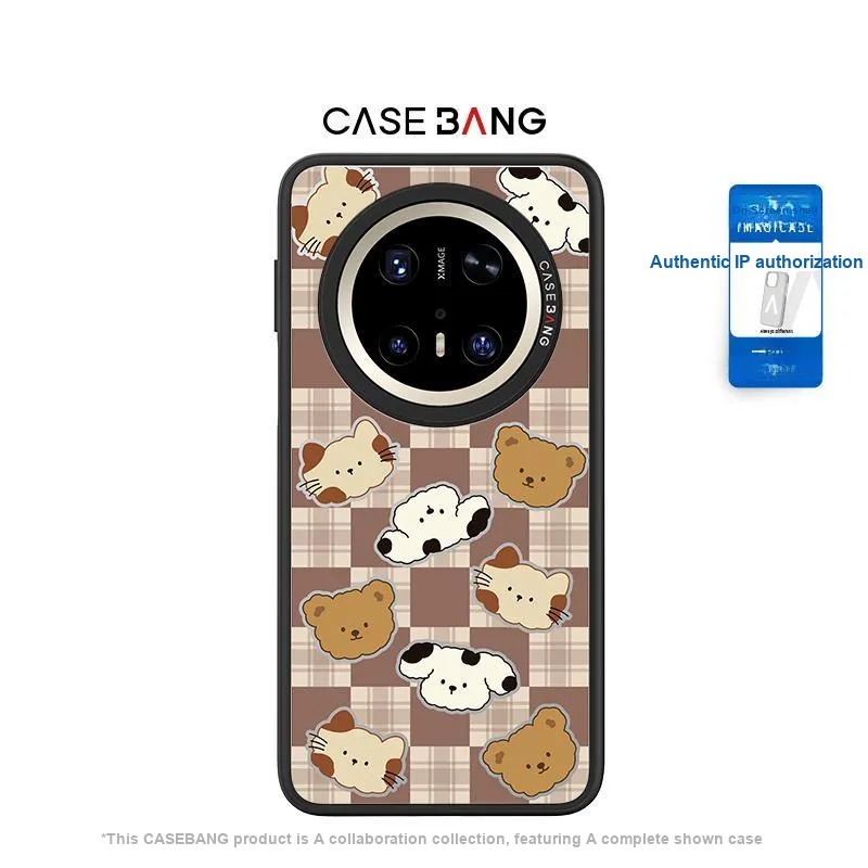 CASEBANG Made Of Polycarbonate Yunibobo Co Branded Camera Case Phone Case Compatibility With Huawei Mate 70/Pro/Pro+-5