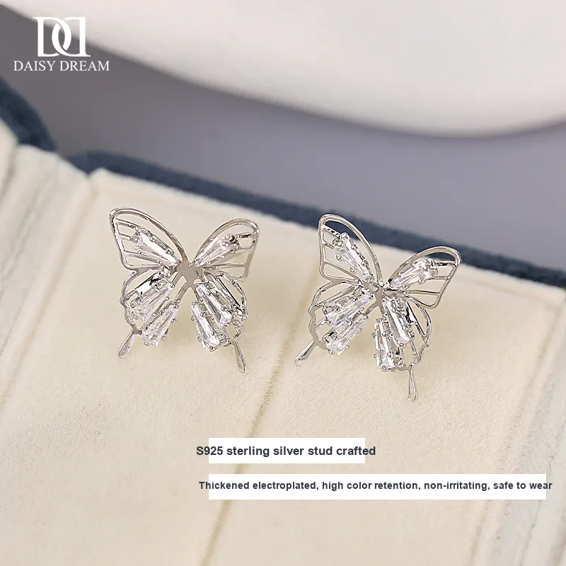 Daisy Dream 925 Sterling Silver Stud Earrings Women's-1