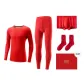 Red-Prosperity Box Clothing Sets (Thickened and Fleece-Lined)