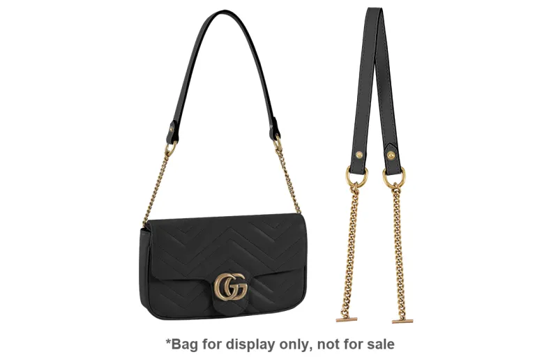Lan Bao Fan Cow Leather Bag Insert Women's Ecru/Black-33