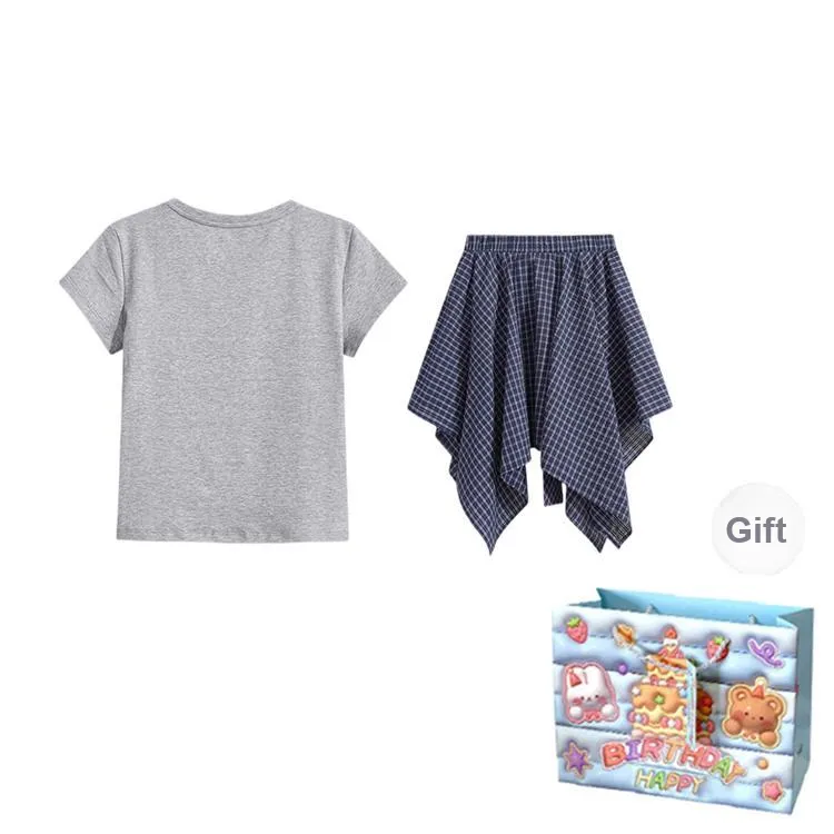 BRASS SCOUT Two Piece Skirt Sets Women's-1