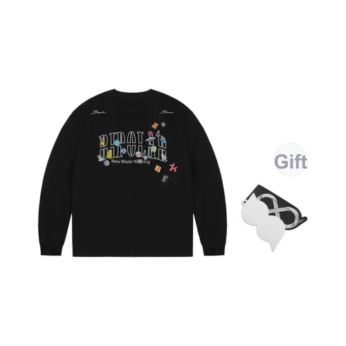 BIPOLAR Длинный рукав Т-рубашка Унисекс