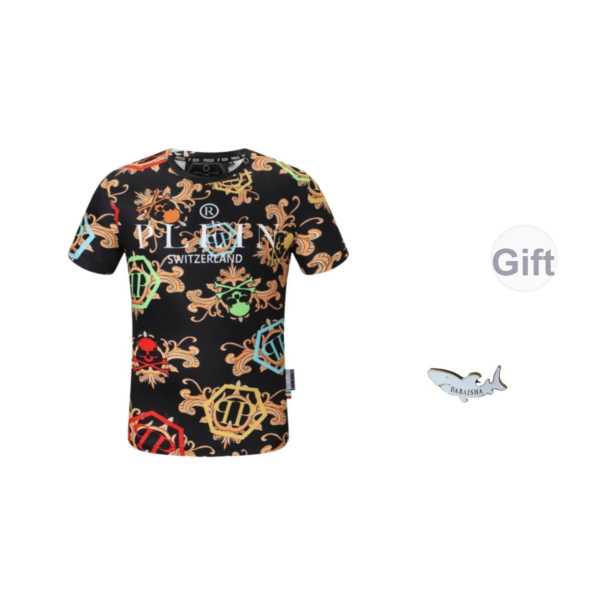 DABAISHA Черная унисекс футболка