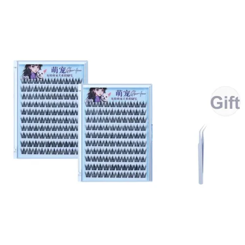 BQI Клей Бесплатно Новый китайский стиль Suda Ji Накладные ресницы Кикё Натуральный Ponyta Удобный Один Cluster