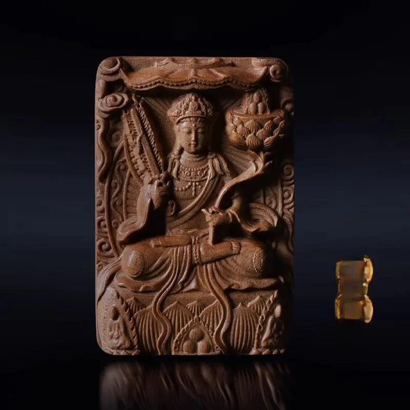 DALONG Old Mountain Sandalwood Pendants Unisex-8