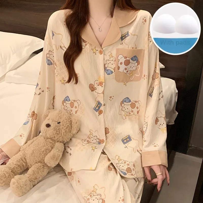 Sleeping Beauty Pajama Set Women's Image Color-2
