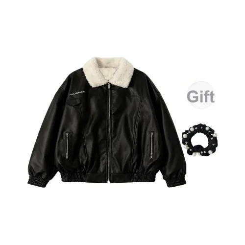 WUSHANSHAN Кожа Куртка Женская