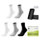 5 Pack (Light Gray 2+White 2+Black 1)