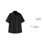 Black[Comes with Brand Brooch]
