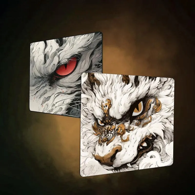 MUYKUY Rubber Computer Office Table Mats Individual Thickened Slip Resistant Mat Player Country Game Esports Mouse Pads-12