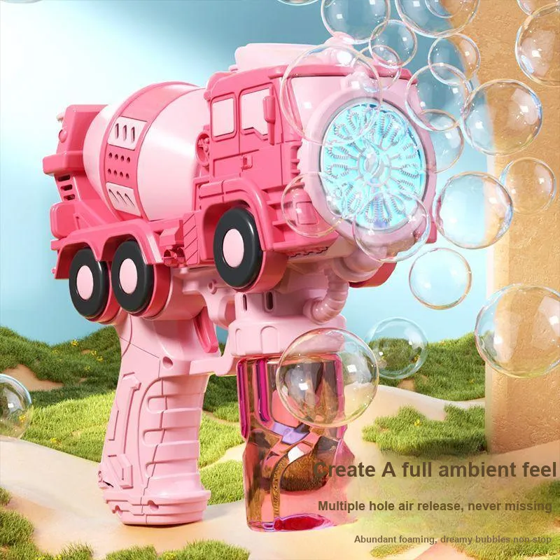 Lezhi By Me Handheld Light Fully Automatic Bubble Machines-8