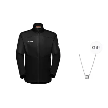 MAMMUT UItimate VII Jackets Coats Unisex Black Comes With Necklace