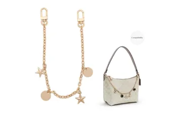Lan Bao Fan DuPont Paper Liner Decorative Chain Bag Accessory Unisex Multicolor