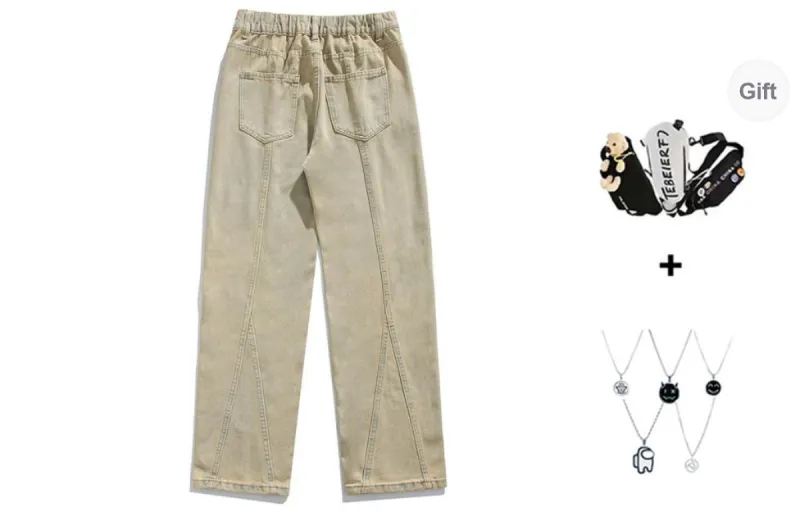LIGHTNING BEAR Jeans Unisex-1