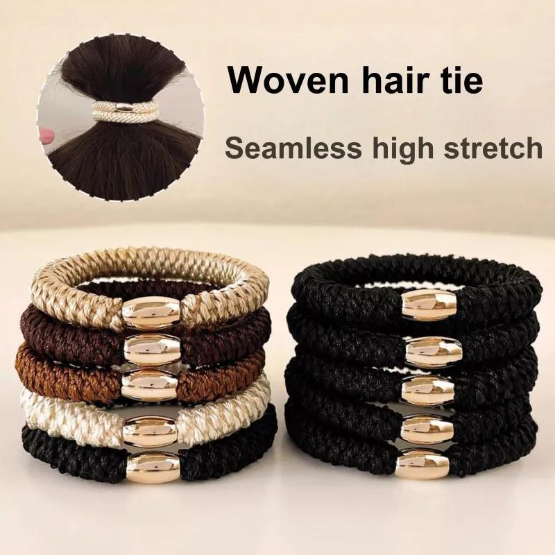 Danqin Elastic String/Alloy Hair Tie Women's-6