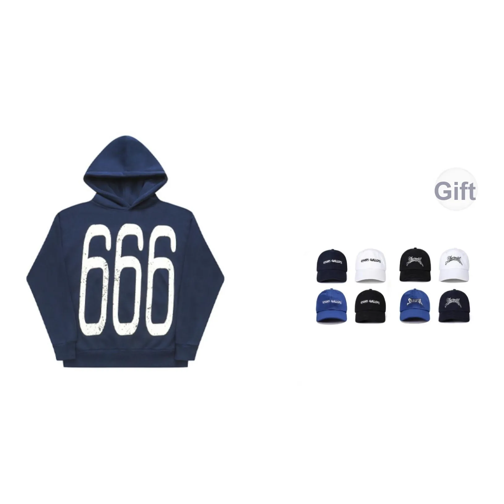 SKUNK GALLERY Свитшот Унисекс Синий