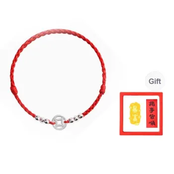 Chongqing Gold Store 999 Fine Silver Bracelets Unisex