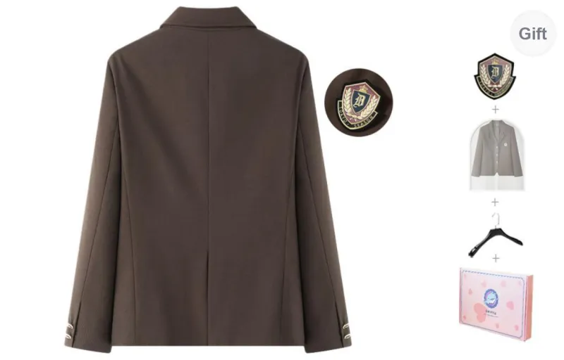 Tokyo Season Business Suit Unisex Coffee Brown-1