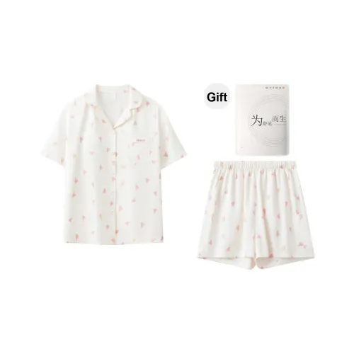 Red Beans At Home Пижамный комплект Женская Сумка для покупок