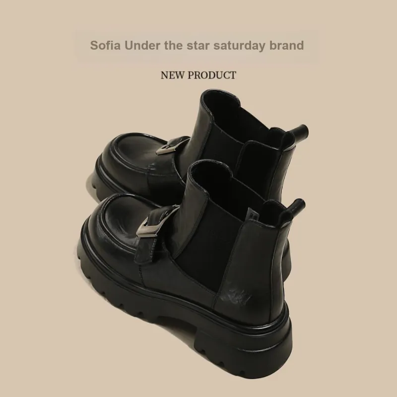 Safiya Short Chelsea Boots Women's-4
