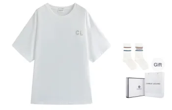 Charlie Luciano T Shirts Unisex White Box+Socks