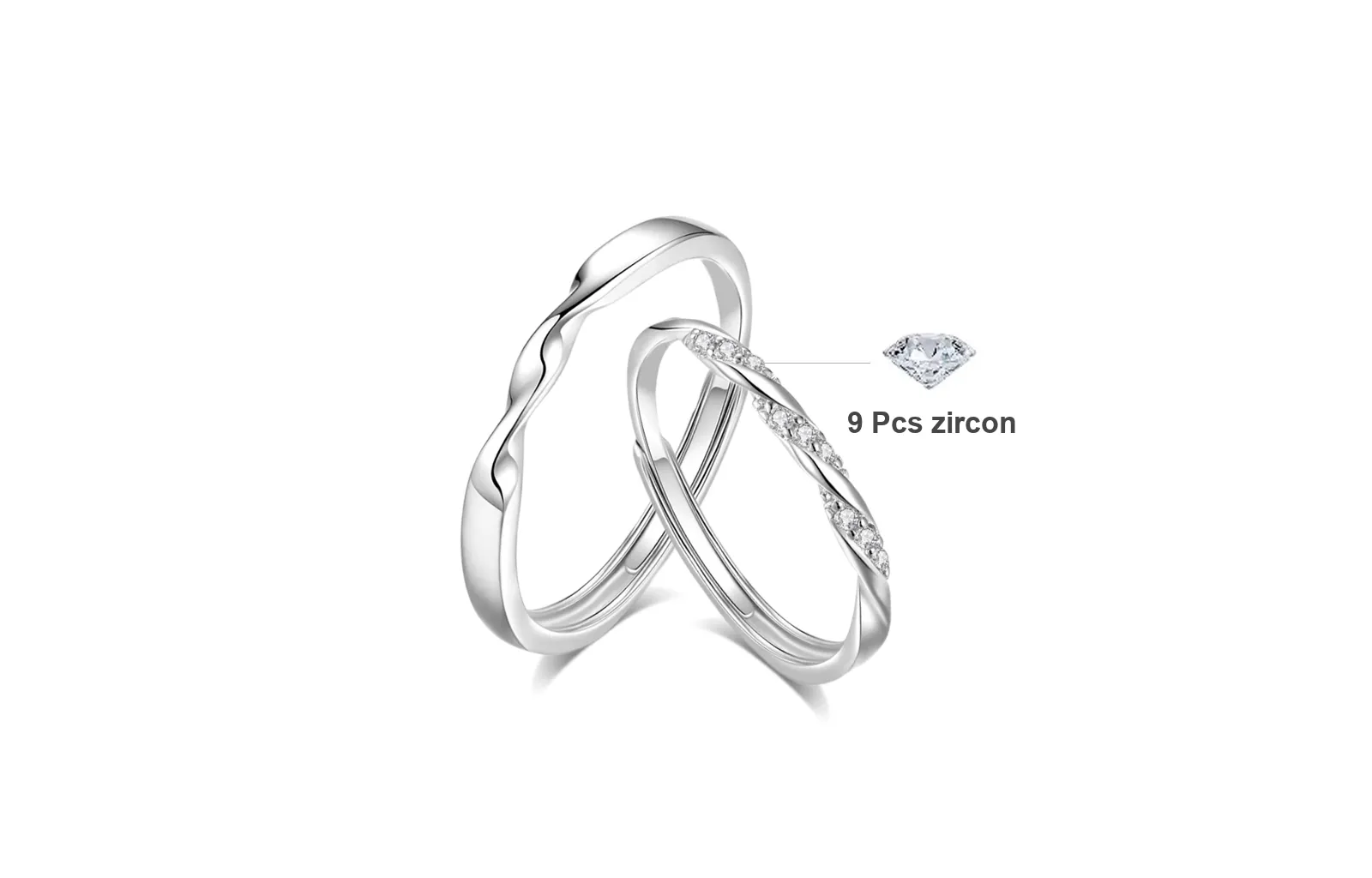 MISS TOOYA Rings Unisex