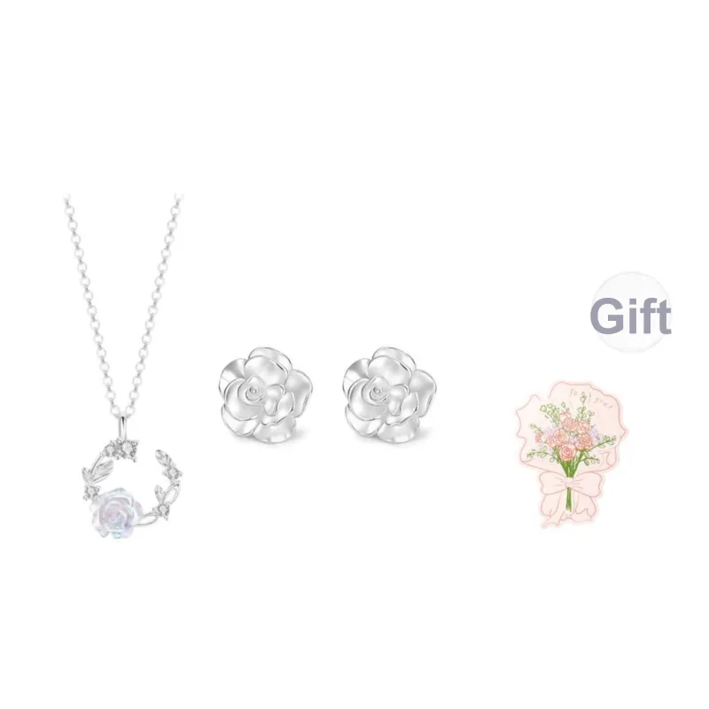CHINA GOLD S925 Silver Necklaces Women's-7