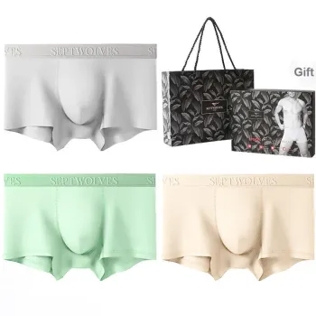 SEPTWOLVES Underpants Men's Gift Box Set+Shopping Bag