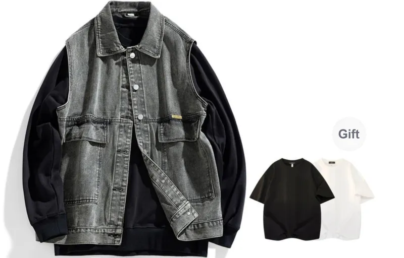 CSKS Denim Jackets Unisex-33